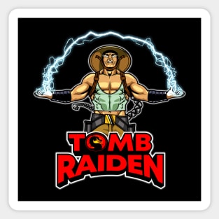 Tomb Raiden Sticker